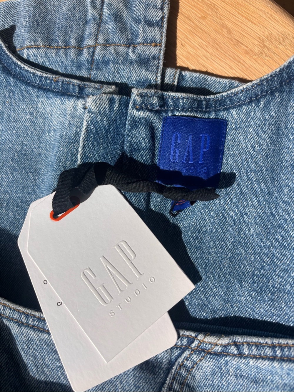 GAP Blue Denim Sleeveless Dress - Picture 5 of 6